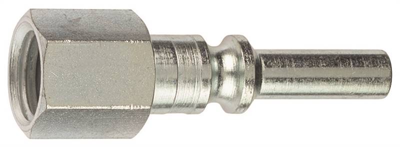 TRU-FLATE Tru-Flate 12-435 Plug, L-Style, 1/4 in, FNPT, Steel TOOLS TRU-FLATE