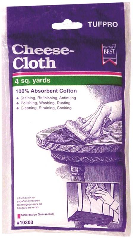 TRIMACO Trimaco SuperTuff 10303 Cheese Cloth, Cotton, White, 12/PK PAINT TRIMACO   