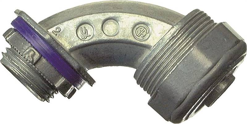 HALEX Halex 16907B Conduit Elbow, 90 deg Angle, 3/4 in Compression, Zinc ELECTRICAL HALEX