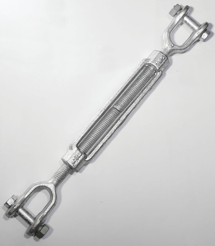 BARON Baron 19-5/8X12 Turnbuckle, 3500 lb Working Load, 5/8 in Thread, Jaw, Jaw, 12 in L Take-Up, Galvanized Steel HARDWARE & FARM SUPPLIES BARON