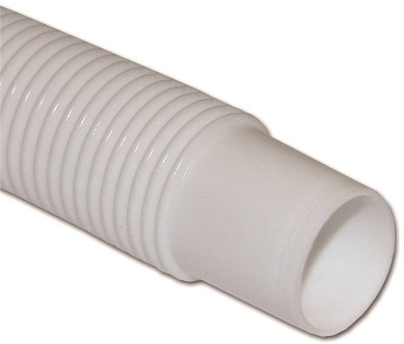 ABBOTT UDP T34 Series T34005004/RBBR Discharge Hose, 1-1/2 in ID, 50 ft L, Polyethylene, Milky White