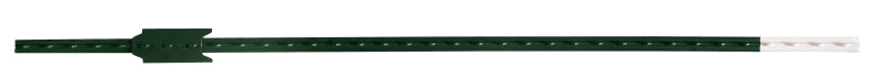 CMC STEEL - SOUTHERN POST CMC TP125PGN060 T-Post, 6 ft H, Steel, Green/White