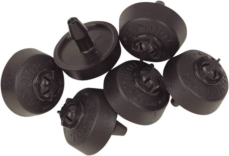 TORO Toro 53621 Emitters Sprinkler, Pressure Compensating, For: Blue Strip Drip 1/2 or 1/4 in Tubing