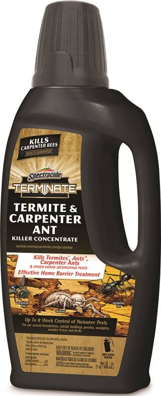 SPECTRACIDE Spectracide Triazicide HG-96410 Termite and Carpenter Ant Killer, Liquid, 32 oz LAWN & GARDEN SPECTRACIDE