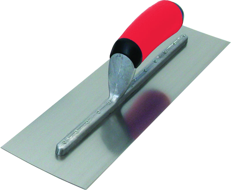 MARSHALLTOWN Marshalltown FT372R Finishing Trowel, 12 in L Blade, 4 in W Blade, Steel Blade, Comfort Grip, Curved Handle