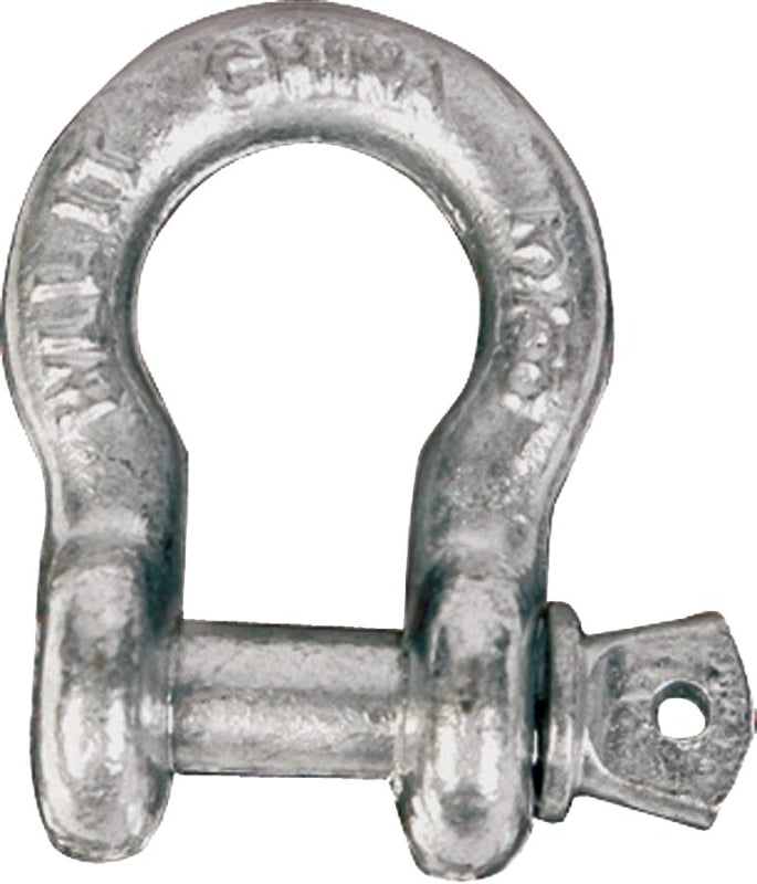 KOCH Koch 081503/MC652G Anchor Shackle, 9500 lb Working Load, Carbon Steel, Galvanized
