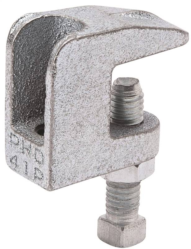 B & K INDUSTRIES B & K G60-050HC Universal Beam Clamp, 1/2 in, Malleable Iron, Galvanized PLUMBING, HEATING & VENTILATION B & K INDUSTRIES