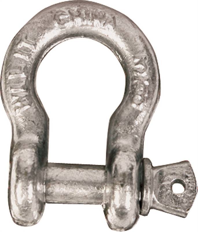KOCH Koch 081163/MC645G Anchor Shackle, Screw Pin, 400 lb Working Load, Steel