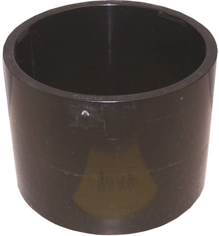 IPEX USA LLC-CANPLAS Canplas 103004RBC Repair Pipe Coupling, 4 in, Hub, ABS, Black, 40 Schedule LAWN & GARDEN IPEX USA LLC-CANPLAS