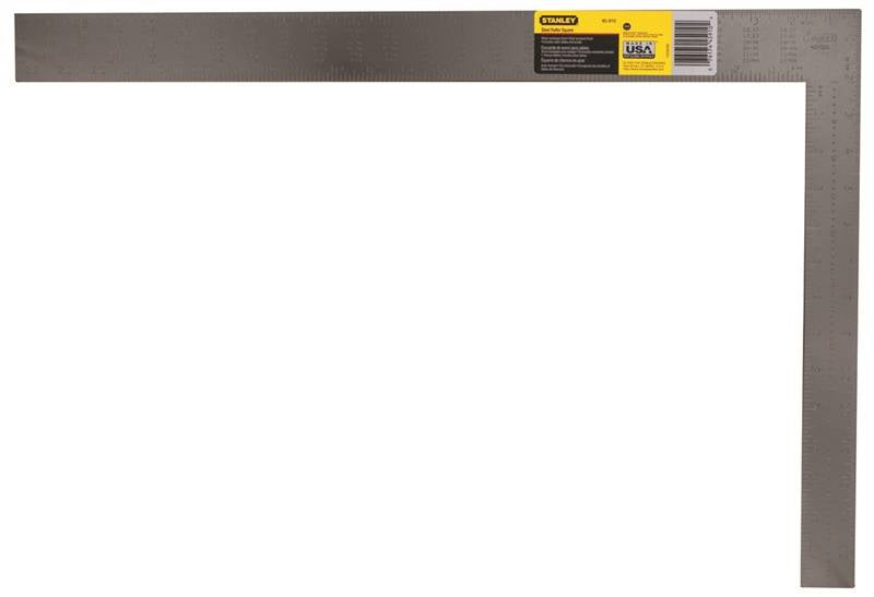 STANLEY STANLEY 45-910 Rafter/Roofing Square, SAE Graduation, Steel TOOLS STANLEY
