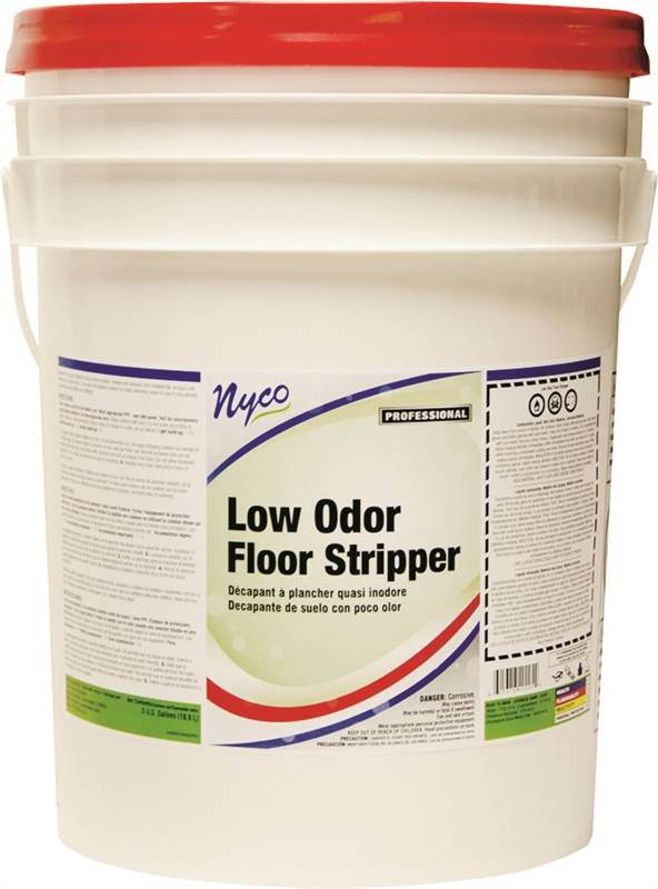 NYCO PRODUCTS nyco NL402-P5 Floor Stripper, 5 gal Pail, Liquid, Yellow