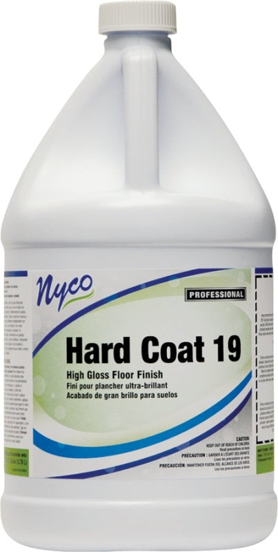NYCO PRODUCTS nyco NL167-G4 Floor Finish, 128 oz, Liquid, Acrylic, White CLEANING & JANITORIAL SUPPLIES NYCO PRODUCTS   