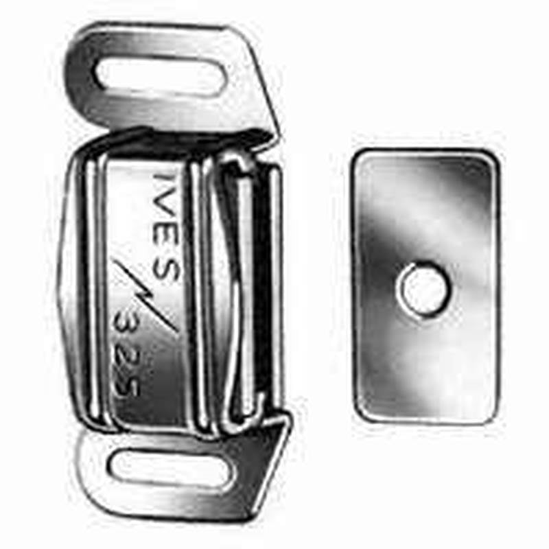 SCHLAGE BUILDERS HARDWARE Schlage 325A92 Magnetic Catch, 2-1/16 x 1-1/8 x 5/8 in Catches, Aluminum, Natural HARDWARE & FARM SUPPLIES SCHLAGE BUILDERS HARDWARE