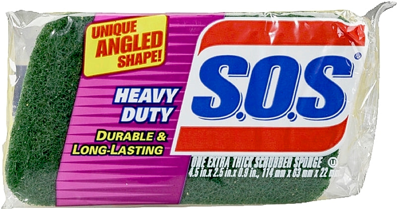 S.O.S S.O.S 91016 Sponge, Scrim, Blue CLEANING & JANITORIAL SUPPLIES S.O.S
