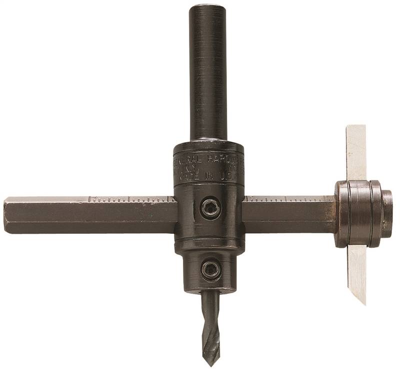 GENERAL General 55 Circle Cutter, 1-3/4 to 7-7/8 in Dia Cutting, Steel