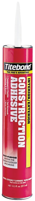 TITEBOND Titebond 3451 Construction Adhesive, Tan, 10 oz Cartridge HOUSEWARES TITEBOND   