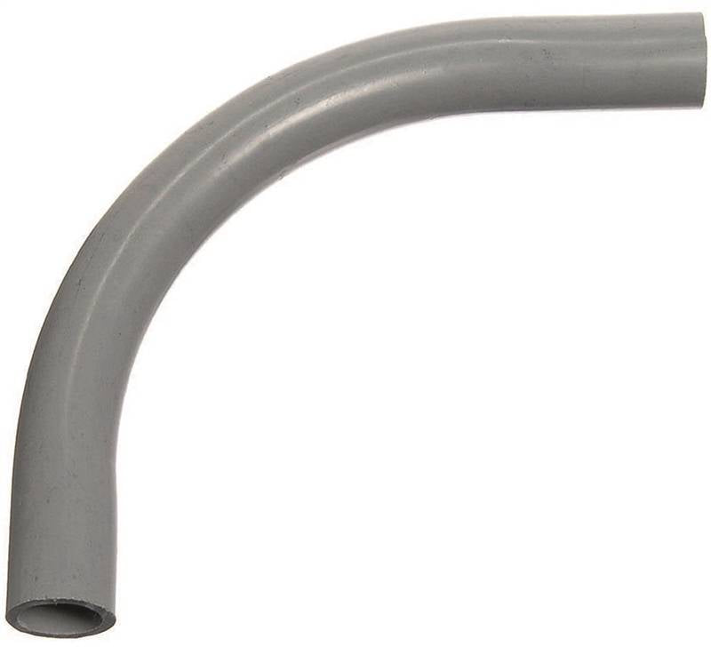 CARLON Carlon UA9AER-CTN Elbow, 3/4 in Trade Size, 90 deg Angle, SCH 40 Schedule Rating, PVC, Plain End, Gray ELECTRICAL CARLON