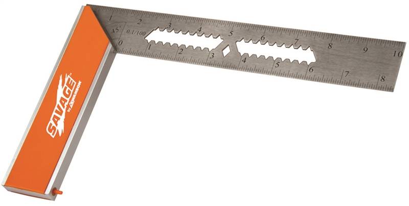 SWANSON TOOL Swanson SAVAGE Series SVR149 Tri Square, Aluminum/Stainless Steel, 9 in L TOOLS SWANSON TOOL