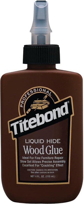 TITEBOND Titebond II 5012 Hide Glue, Amber, 4 oz Bottle PAINT TITEBOND   