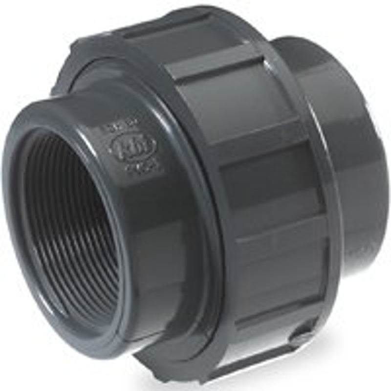 B & K INDUSTRIES B & K ProLine 164-105 Pipe Union, 1 in, FIP, PVC, Gray, SCH 80 Schedule, 150 psi Pressure PLUMBING, HEATING & VENTILATION B & K INDUSTRIES