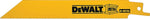 DEWALT DEWALT DW4813-2 Reciprocating Saw Blade, 2-7/8 in W, 6 in L, 24 TPI TOOLS DEWALT