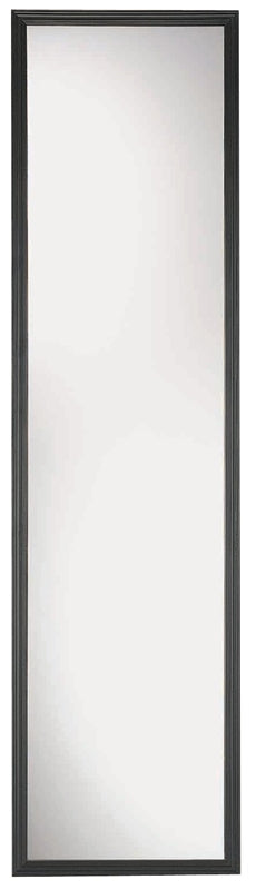 RENIN Renin 206190 Framed Mirror, Rectangular, Plastic Frame, Black Frame HOUSEWARES RENIN   