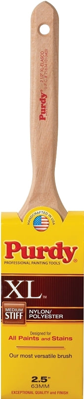 PURDY Purdy 100325 Trim Brush, 2-1/2 in W, Nylon/Polyester Bristle, Fluted Handle PAINT PURDY