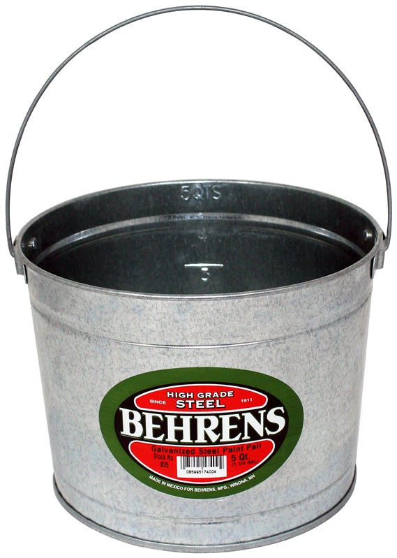 BEHRENS MANUFACTURING Behrens B35 Funnel, 1.75 qt Capacity, Tin, 8 in H