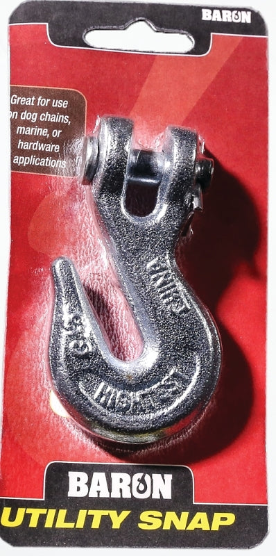 BARON Baron C-330-3/8 Clevis Grab Hook, 5400 lb Working Load, Steel, Electro-Galvanized HARDWARE & FARM SUPPLIES BARON