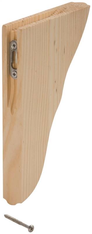 WADDELL Waddell 1355 Keyhole Corbel, Pine Wood