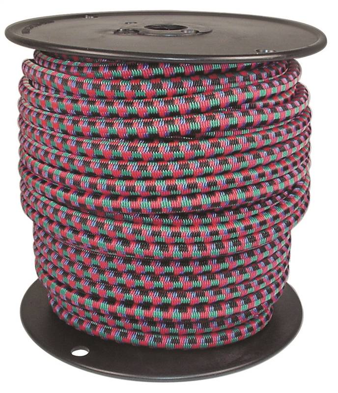 KEEPER Keeper 06415 Bungee Cord, 5/16 in Dia, 125 ft L, Rubber AUTOMOTIVE KEEPER