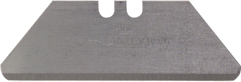STANLEY STANLEY 11-987 Utility Blade, 2-13/64 in L, Carbon Steel, 2-Point
