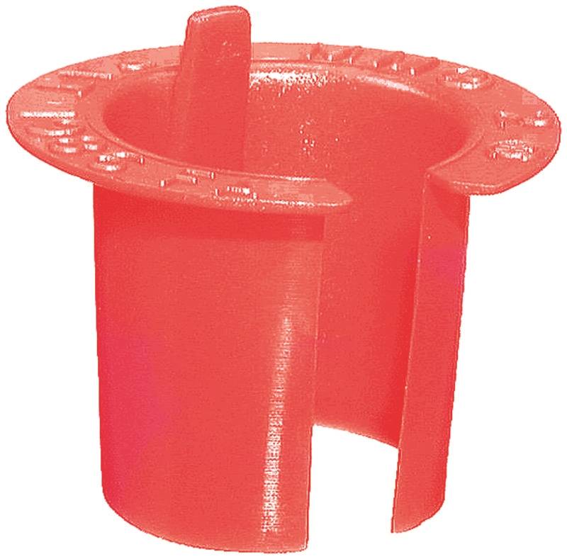 HALEX Halex 75403 Anti-Short Bushing, 3 in, Plastic, Red ELECTRICAL HALEX