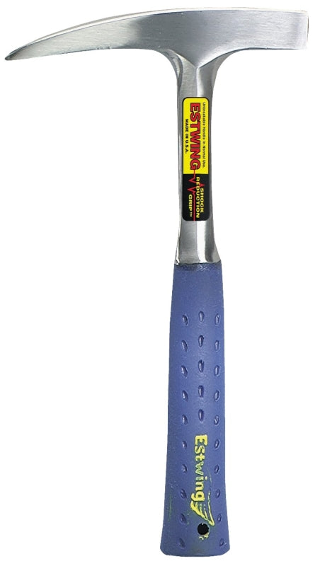 ESTWING Estwing E3-14P Hammer, 14 oz Head, Rock Pick, Smooth Head, Steel Head, 11 in OAL TOOLS ESTWING