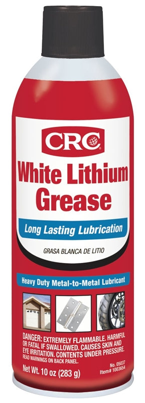 CRC INDUSTRIES Sta-Lube 05037 Lithium Grease, 10 oz Aerosol Can, Off-White AUTOMOTIVE CRC INDUSTRIES