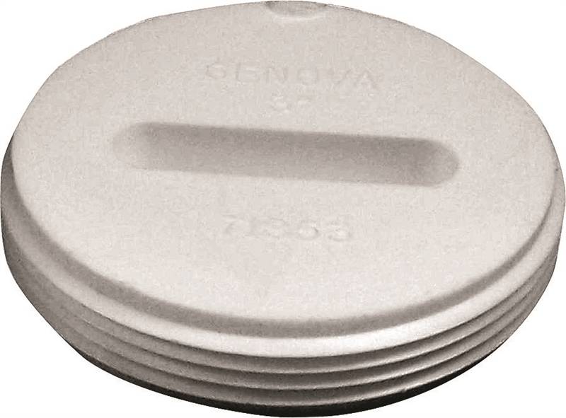 IPEX USA LLC-CANPLAS Canplas 193063 Toe Saver Floor Plug, 3 in, MNPT, PVC, White PLUMBING, HEATING & VENTILATION IPEX USA LLC-CANPLAS