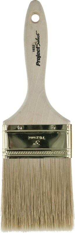LINZER Linzer 1832-3 Paint Brush, 3-1/4 in W, Varnish, Wall Brush, 3 in L Bristle, Polyester Bristle PAINT LINZER