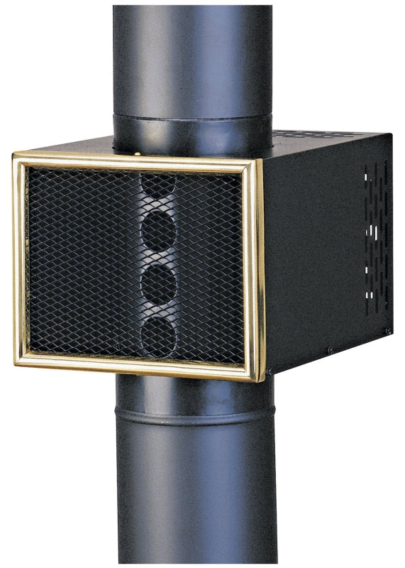 US STOVE US Stove HR-6/MH6 Heat Reclaimer, 6 in Dia Pipe, Steel, Matte, Black PLUMBING, HEATING & VENTILATION US STOVE