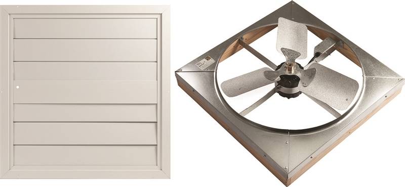 MASTER FLOW Master Flow WHFS24M Whole House Fan, 4500 cfm Air, Aluminum APPLIANCES & ELECTRONICS MASTER FLOW