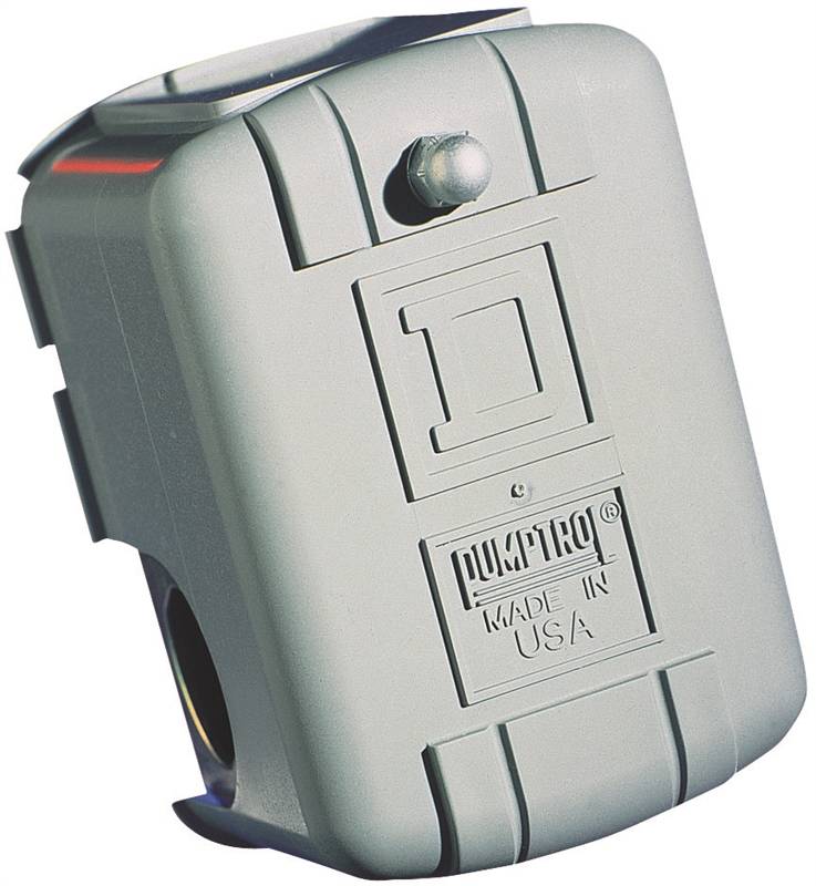 SQUARE D Square D Pumptrol FHG2J27BP Air Compressor Pressure Switch, For: Jet, Submersible, Reciprocating and All Types of Pumps PLUMBING, HEATING & VENTILATION SQUARE D