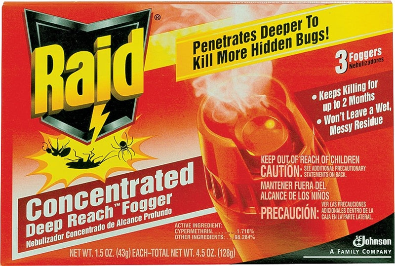 RAID Raid DEEP REACH 77701 Concentrated Fogger, 5000 cu-ft Coverage Area LAWN & GARDEN RAID