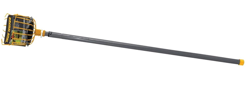 TRUE TEMPER True Temper 2324500 Fruit Harvester, <2-1/2 lb Basket, Steel Basket, Aluminum Handle