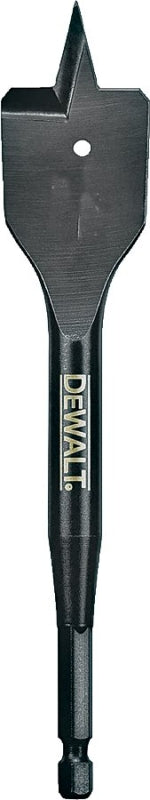 DEWALT DEWALT DW1575 Spade Drill Bit, 9/16 in Dia, 6 in OAL, 1/4 in Dia Shank, Hex Shank TOOLS DEWALT