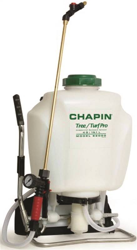 CHAPIN Chapin 62000 Backpack Sprayer, 4 gal Tank, Polypropylene Tank, 25 ft Horizontal, 23 ft Vertical Spray Range LAWN & GARDEN CHAPIN   