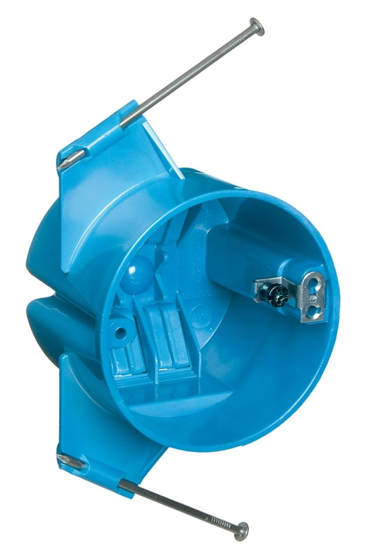 CARLON Carlon B518P-UPC Ceiling Fan Box, 2-3/4 in D, Polycarbonate, Blue ELECTRICAL CARLON
