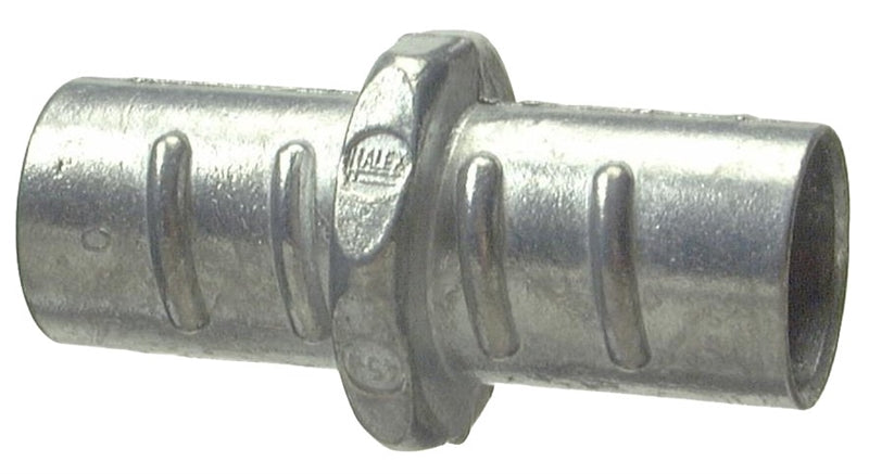 HALEX Halex 04505B Conduit Coupling, 1/2 in Screw, 0.92 in OD, Zinc-Plated ELECTRICAL HALEX