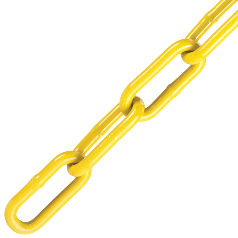 BARON Baron 7212 Chain, 1/4 in, 60 ft L, 310 lb Working Load, Steel, Yellow Poly-Coated HARDWARE & FARM SUPPLIES BARON