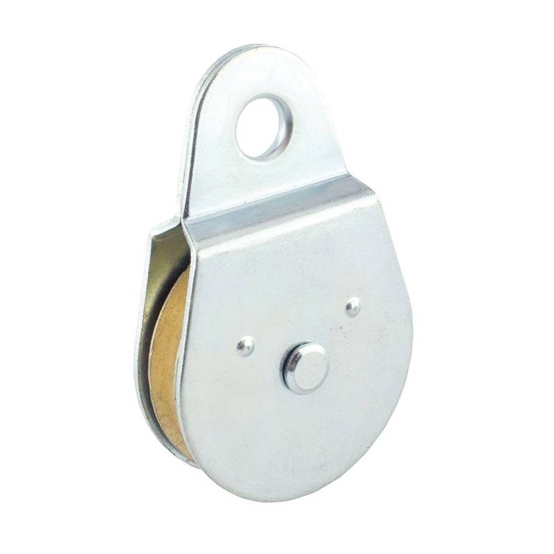 BARON Baron 0171ZD-1-1/2 Pulley Block, Single Swivel Eye, 1-1/2 in Rope, 420 lb Working Load, Zinc HARDWARE & FARM SUPPLIES BARON