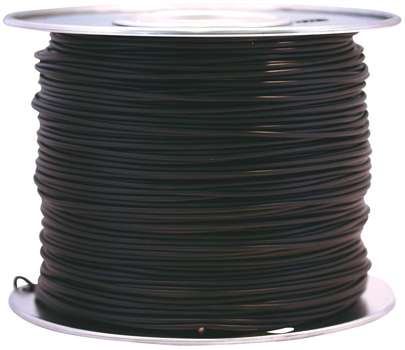 COLEMAN CABLE CCI 55666623 Primary Wire, 16 AWG Wire, 1-Conductor, 60 VDC, Copper Conductor, Black Sheath, 100 ft L AUTOMOTIVE COLEMAN CABLE   