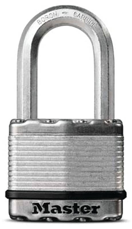 MASTER LOCK Master Lock Magnum Series M5XKADLHCCSEN Padlock, Keyed Alike Key, 3/8 in Dia Shackle, 2 in H Shackle, Zinc, 2 in W Body HARDWARE & FARM SUPPLIES MASTER LOCK